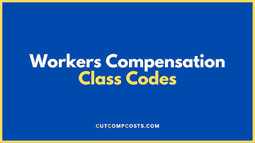 Workers Compensation Classification Codes