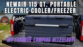 NewAir Portable 115 QT Electric Cooler/Freezer Review | Model NPR122GA00