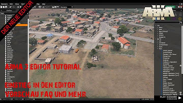 [RPGX] Arma 3 Eden (3D) Editor #01 - Der 3D Editor - Tutorial - Vorstellung - Installation [GERMAN]