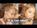 Wig too Small? Let me help you out sis | Lace wig Hack  | Ashimary Hair