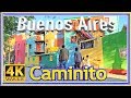 【4K】WALK Buenos Aires 2019 CAMINITO  urban hiking  LA BOCA walking tour, Argentina documental