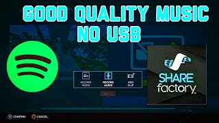 КАК ДОБАВИТЬ МУЗЫКУ ХОРОШЕГО КАЧЕСТВА НА SHAREFACTORY БЕЗ USB (СУПЕР ПРОСТО)