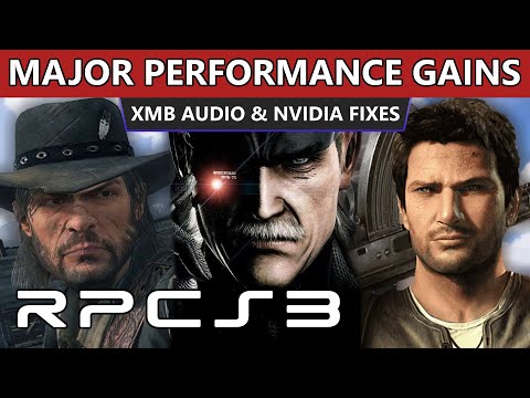 RPCS3 - Major Performance Improvements | MGS4, RDR, GoW 3, Persona 5 &amp; more!
