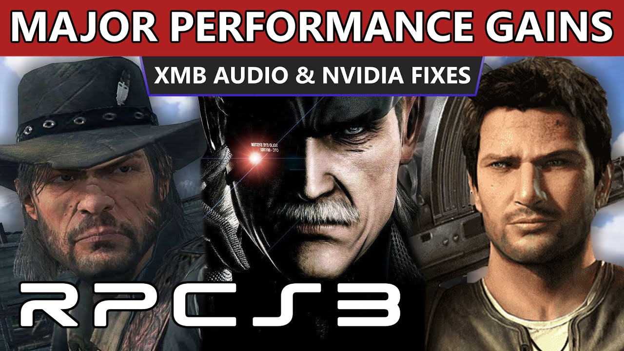 RPCS3 - Major Performance Improvements | MGS4, RDR, GoW 3, Persona 5 & more!