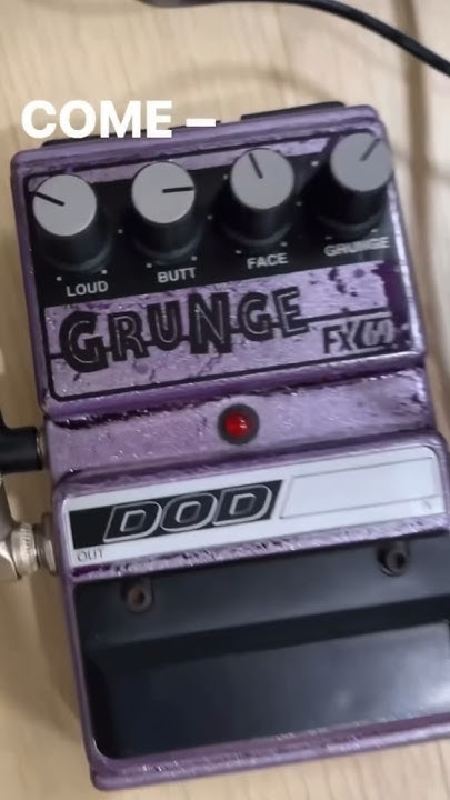 Dod Digitech Grunge Pedal YouTube squier-telecaster-and-dod-grunge-pedal-youtube