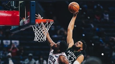 Karl Anthony Towns Ends Joel Embid with the Nastiest Poster Dunk