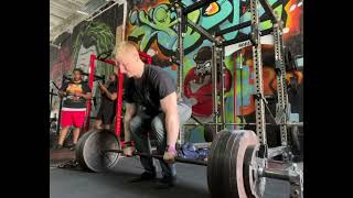 545+60-100? lbs in chains conv deadlift
