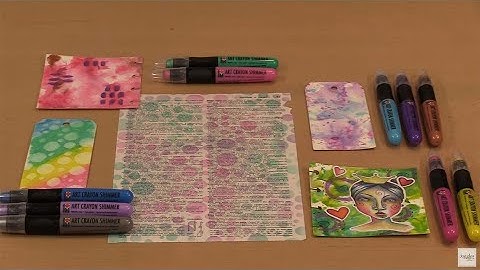 New Marabu Shimmer Art Crayons (save 35%!) by Joggles.com