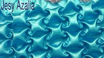 Canadian smocking,Beautiful fabric manipulation technique.