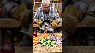 KITCHEN MINI CHAINSAW #chainsaw #kitchen #veggies