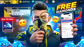 I Tried 5 FREE Diamond Apps on Play Store 😱 Got 2,00,000 Diamonds 💎? – Garena Free Fire screenshot 1