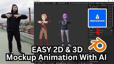 Blender Advanced Character Animation with QuickMagic AI