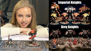 Grey Knights vs Imperial Knights Battle Report 10th Edition 2000pts