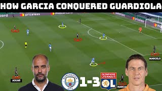 Tactical Analysis: Manchester City 1-3 Lyon | How Pep Guardiola Was Defeated By Garcia |