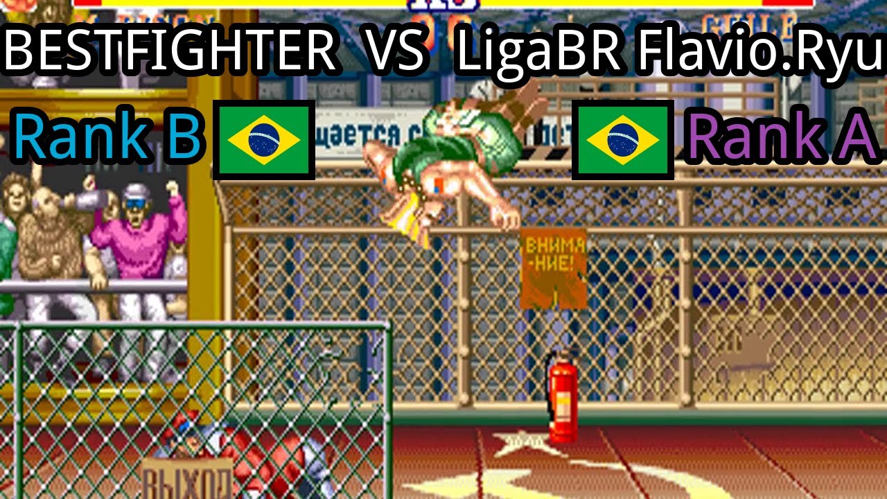 Street Fighter II' - Champion Edition: (BR) w-vega vs(BR) LigaBR