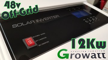 12Kw LF Split Phase Growatt Inverter Delivery and Unbox😮🤘