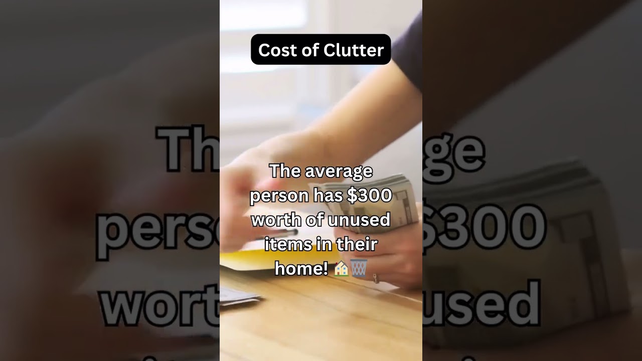 Declutter daily, sell unused items, and turn clutter into cash! 💵🏠  