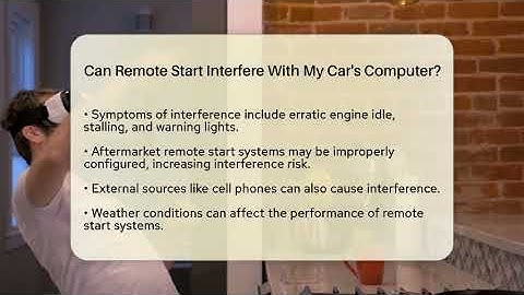 Can Remote Start Interfere With My Car