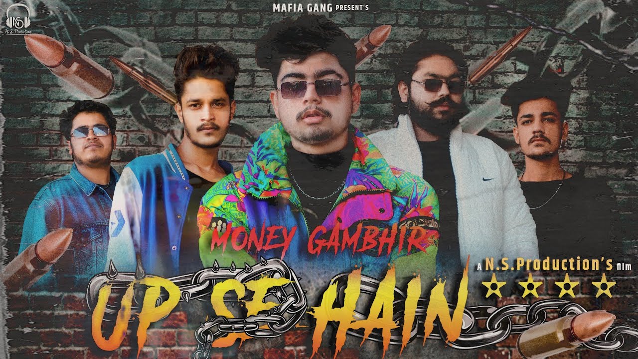 UP SE HAI BSDK  MONEY GAMBHIR OFFICIAL MUSIC VIDEO UP SONG prodns on the beat UP HIP HOP