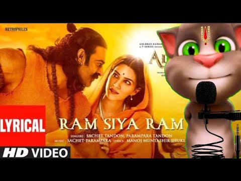 Ram Siya Ram  Adipurush Prabhas  Sachet   Parampara Manoj Muntashir S  Om Raut  Bhusan K  tom
