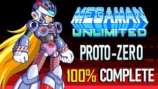 MEGAMAN Unlimited: ZERO - Prototype (INSTA-DEATH Mode) 100% No Damage Completion Run