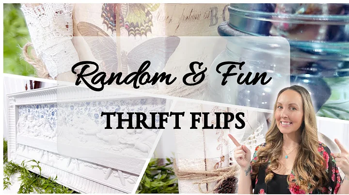 DIY home decor using thrifted items - Trash to Treasure diy's