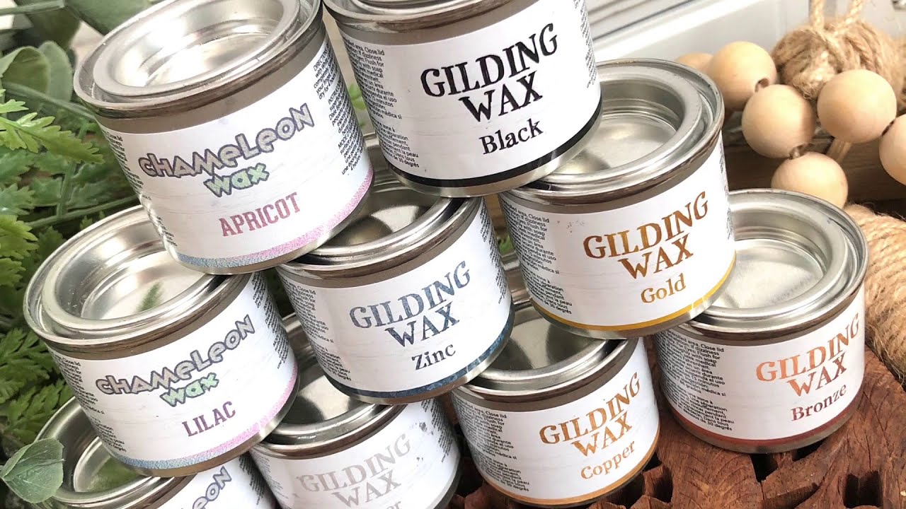 How To Apply Gilding Wax & Chameleon Wax 