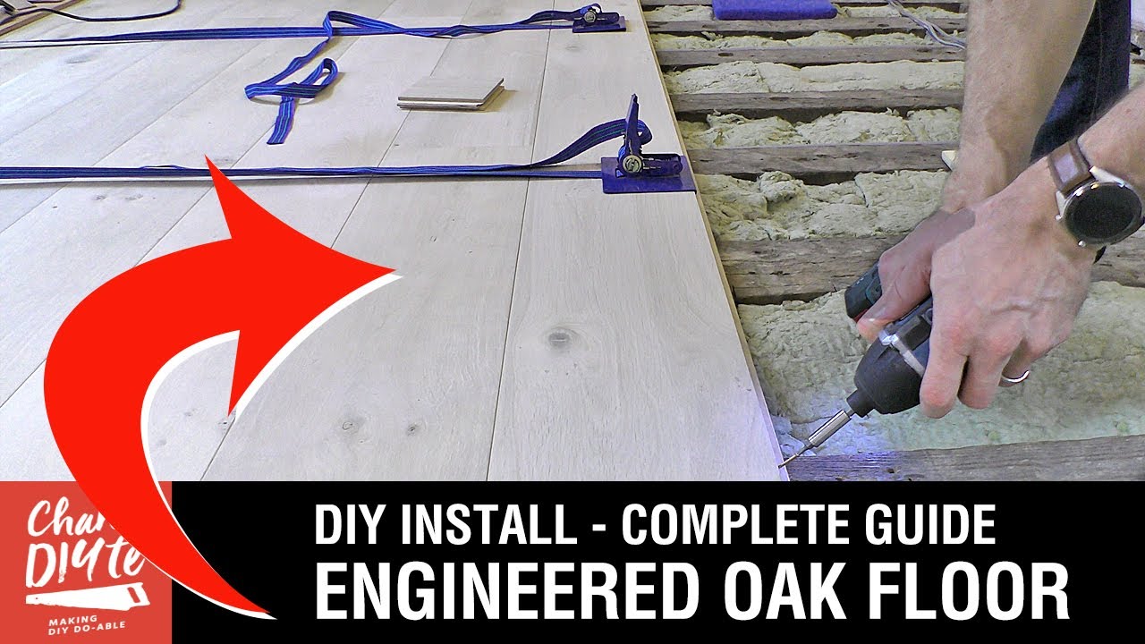How to Lay an Engineered Oak Floor on Joists