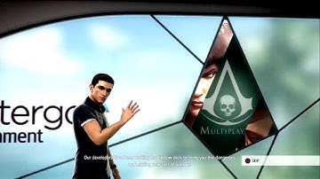 AC4 Multiplayer Introduction. Welcome to Abstergo. Assassin