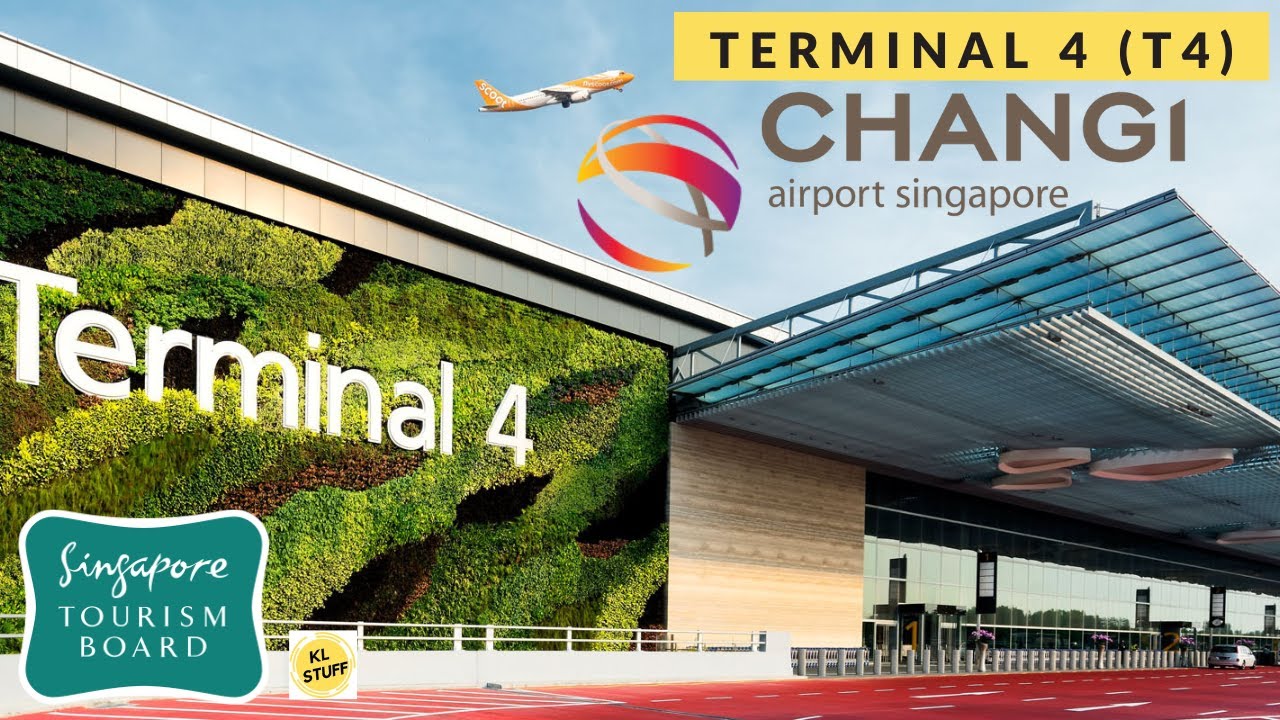 Singapore Changi Airport Terminal 4 ✈✈✈✈