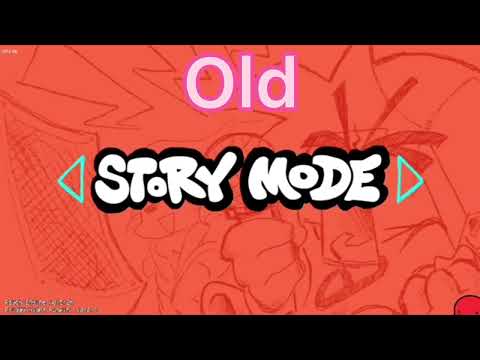 A custom menu I did for a fnf mod