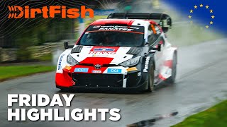 Muddy Madness | Wrc Central European Rally 2023 Friday Highlights