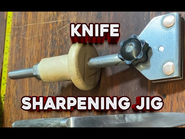 Homemade Knife Sharpening Jig - Paoson Blog - DIY TOOLS