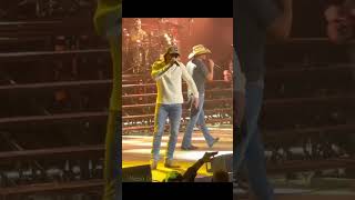 Morgan Wallen and Jason Aldean Live Whiskey  + Easy on me