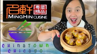 Filipina trying out Chinese Mukbang Dimsum•MINGHIN CUISINE