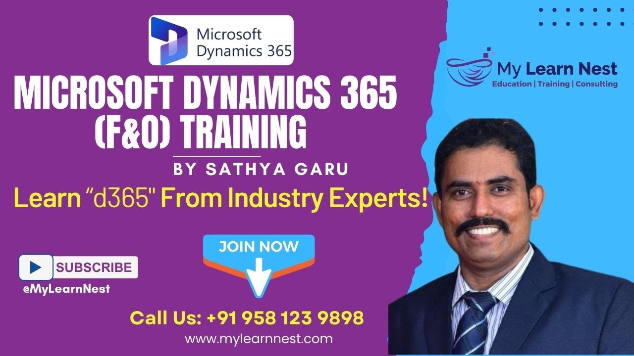 Dynamics 365 for Finance and Operations Technical Training | Microsoft ...