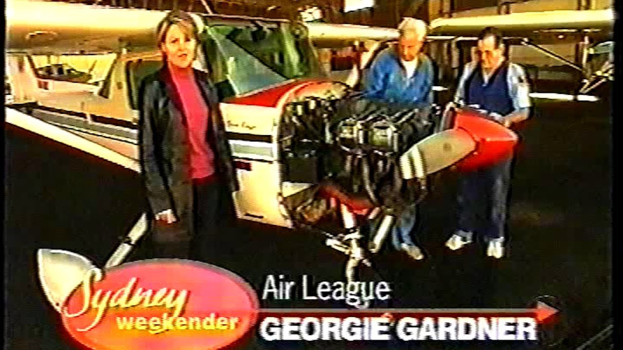 Sydney Weekender visiting the Australian Air League Air Activities Centre, Camden (1999)