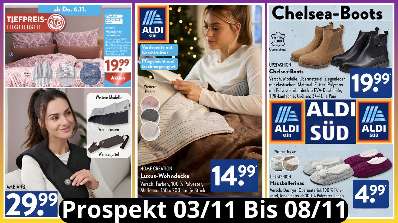 ALDI SÜD Prospekt der Woche | Angebote ab 03/11/2025 BIS 08/11/2025  Rabatt Deals DE 