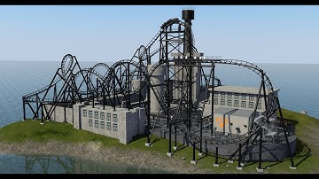 [Nolimits 2] Oblivion - Arrow Dynamics prototype vertical lift coaster
