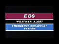 March 7, 1989 Emergency Broadcast System Activation in North Carolina: Tornado Watch