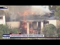 Officials battle fire at West Houston apartment complex: Live coverage