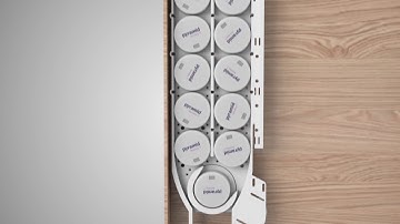 pyramid polytouch Passport PLS Puck Dispenser