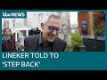 No presenters on MOTD after Gary Lineker told to ‘step back’ by BBC | ITV News