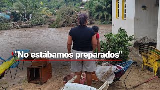 #PERDIDATOTAL | Al menos 200 familias en Los Cimientos, Coyuca de Benítez, se quedaron sin nada