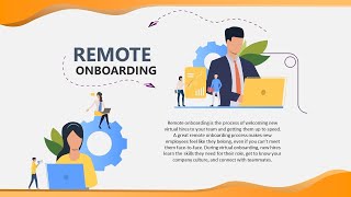 Remote Onboarding Animated PowerPoint Template
