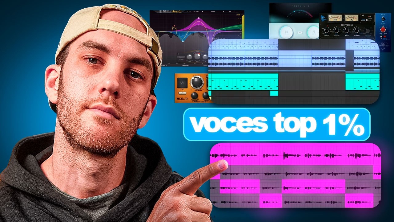 Aprende a MEZCLAR VOCES como el top 1% de los productores