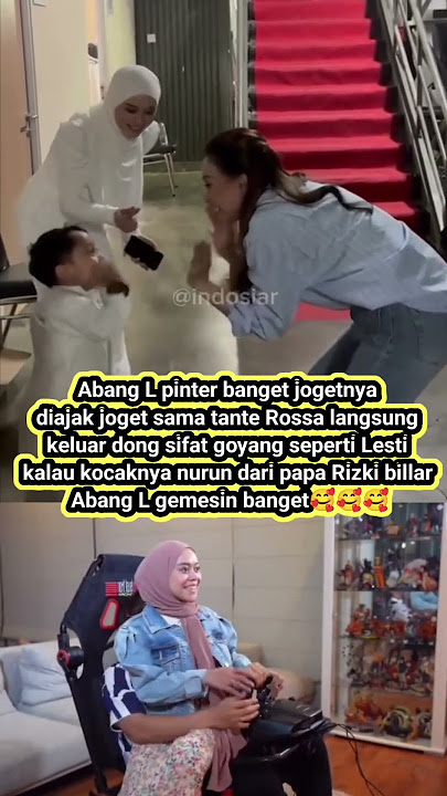 'Abang L Joget Bareng Rossa, Kelakuannya Bikin Semua Ngakak Gemes! 🤣🕺💃'