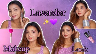 purple Makeup Look 💜||@Ankitasstoryy ||