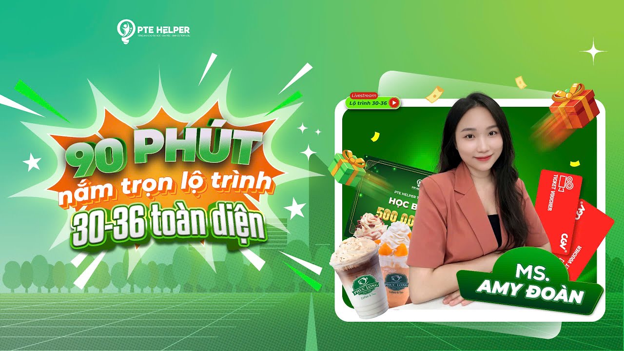 188bet 88betus com 90 Phút Nắm Trọn Lộ Trình PTE 30-36 Toàn Diện