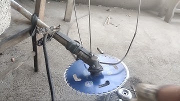 hướng dẫn hàn lồng cắt lúa trên máy cắt cỏ.